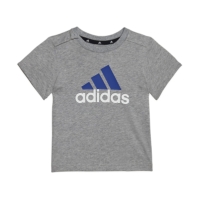 Set Camasa si sort adidas Essential T Babies gri h lcd bleumarin