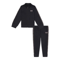 Set Under ARMOUR Piping Track pentru fete pentru Bebelusi negru roz