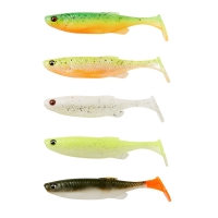 SHAD FAT MINNOW T-TAIL 10,5CM 11G DARKWATER MIX 5BUC PL SAVAGE GEAR