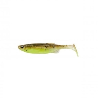 SHAD FAT MINNOW T-TAIL 7,5CM 5G verde PEARL galben 5BUC PL SAVAGE GEAR