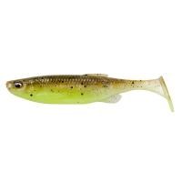 SHAD FAT MINNOW T-TAIL 9CM 7G verde PEARL galben 5BUC PL SAVAGE GEAR