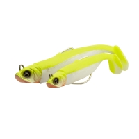 SHAD MINNOW WL 10CM 16G SINKING verde argintiu 2+1 marime 3-0 SAVAGE GEAR