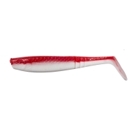 SHAD PADDLE TAIL10CM 7G rosu alb 4BUC PL RON THOMPSON