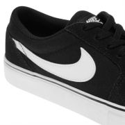 Nike Satire II Skate Shoes pentru copii negru alb