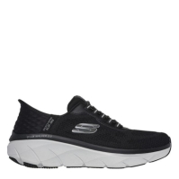 Skechers D Lux Walker 2.0 - Rezinate Slip On Runners pentru Barbati negru gri