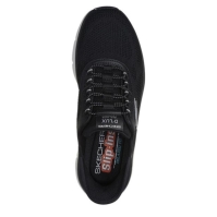 Skechers D Lux Walker 2.0 - Rezinate Slip On Runners pentru Barbati negru gri