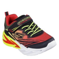 Skechers Flex-Glow 4k Runners pentru baieti negru rosu