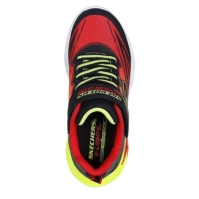 Skechers Flex-Glow 4k Runners pentru baieti negru rosu