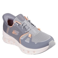 Skechers Glide-Step Pro Slip On Runners pentru femei gri msh org trm