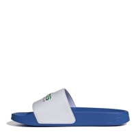 Slapi adidas Adilette pentru adulti albastru roial alb verde