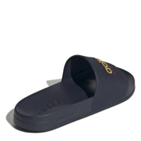 Slapi adidas Adilette pentru adulti bleumarin rosu auriu