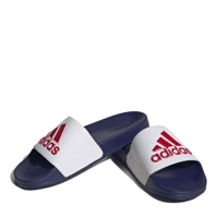 Slapi adidas Adilette Unisex alb albastru rosu