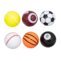 Slazenger Ballset 6Pkxmas 61 GOLF GIFT SPORTS BALLSET 6 . multicolor