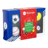 Slazenger Ballset 6Pkxmas 61 GOLF GIFT SPORTS BALLSET 6 . multicolor