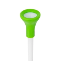 Slazenger Plastic Tees 61 83mm 10pcs in . verde alb