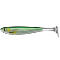 SLOW-ROLL MULLET PADDLE TAIL 10CM 716 argintiu LIVE TARGET