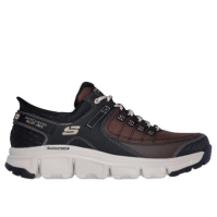 Sneaker Skechers Overlay Slip-Ins W Memory F Slip On Runners pentru Barbati maro gri