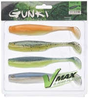 SOFT BAIT GUNKI PEPS CLEAR WATER KIT II 7CM 4BUC PL SENSAS