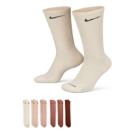 Sosete Nike Everyday Cushioned antrenament Crew (6 Pairs) multicolor bej