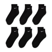 Sosete Nike Everyday Cushioned antrenament glezna (6 Pairs) negru alb