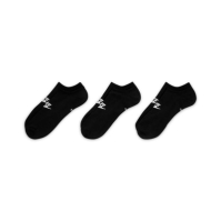 Sosete Nike Sportswear Everyday Essential No-Show (3 Pairs) negru alb