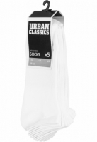 Sosete No Show 5-. alb Urban Classics