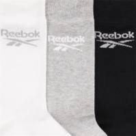 Sosete Reebok 3 Pair Crew alb gri negru