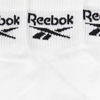 Sosete Reebok 3 Pair glezna Sports alb