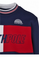 Southpole Block Logo Crewneck bleumarin