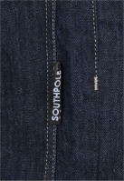 Southpole broderie Denim bleumarin albastru