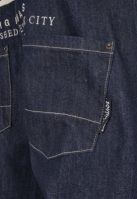 Southpole Script Denim bleumarin albastru