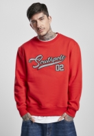 Southpole Written Logo Crewneck rosu