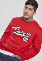 Southpole Written Logo Crewneck rosu