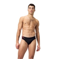 Speedo 7cmTcPanBrief pentru barbati negru rosu gri