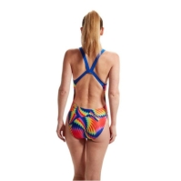 Speedo Alv Dg Lbk1Pc femei rosu albastru