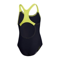 Speedo Med Logo Mdlt copii bleumarin galben