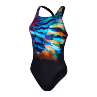 Speedo Pl Dg Lbk 1Pc femei negru albastru