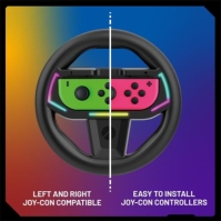 Stealth Joy-Con Light-Up Racing Wheel - Nintendo Switch & Switch OLED multicolor