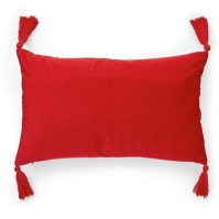 Studio Merry Craciun catifea Cushion rosu