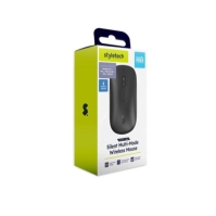 Styletech Silent Multi-Mode Bluetooth Wireless Mouse for PC & Mac - negru