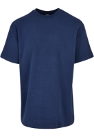 Tricou supradimensionat Waffle bleumarin Urban Classics