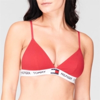 Sutien triunghi Tommy Hilfiger Organic bumbac cu captuseala rosu xcn