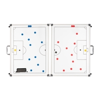 Tabla tactica fotbal Magnetic -Foldable 60 cm x 90 META