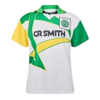 Tricou Deplasare Team Celtic Retro 1994 1995 pentru adulti alb verde