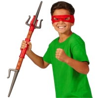 Teenage Mutant Ninja Turtles of Teenage Mutant Ninja Turtles Build N Battle Raphael Sais - Ninja Reveal Playset