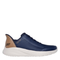 Tenisi fara siret Skechers Bobs Squad Chaos pentru Barbati bleumarin mov