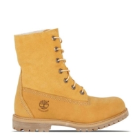 Timberland Authentic Mid Warm cu captuseala galben nubuck