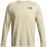 Top cu logo pe piept Under Armour maro