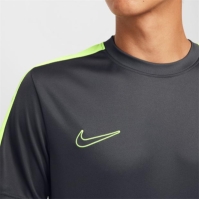 Top fotbal maneca scurta Nike Dri-FIT Academy pentru Barbati gri galben