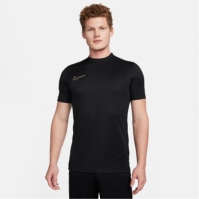 Top fotbal maneca scurta Nike Dri-FIT Academy pentru Barbati negru auriu